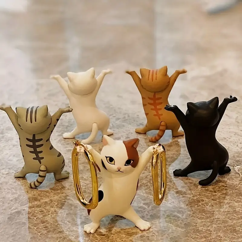 Chacha Cat Pen Holder Set